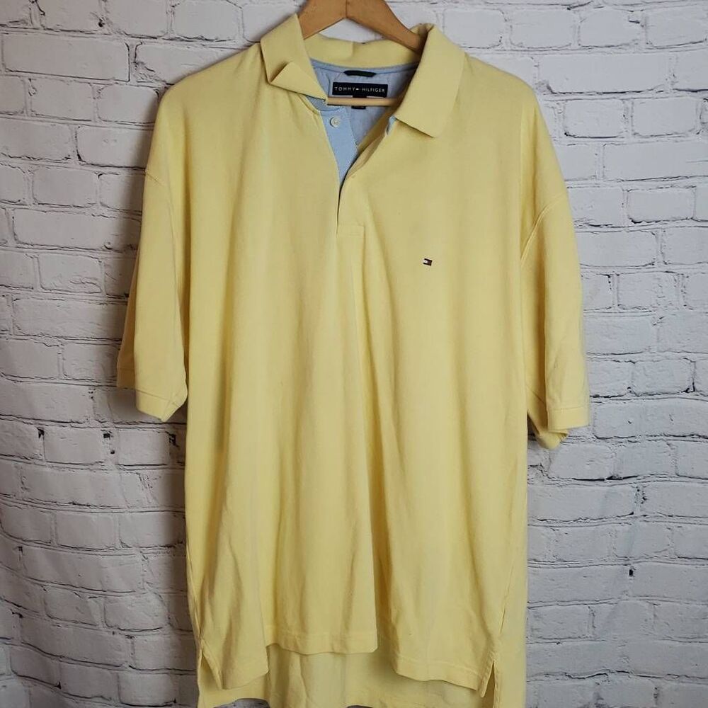 Tommy Hilfiger XXL‎ Yellow Polo Shirt